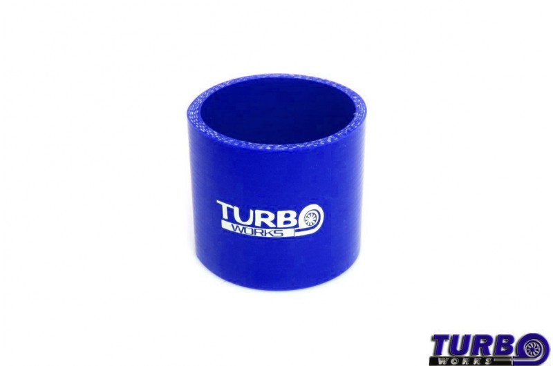 Силиконовый пайпинг TurboWorks прямой 70мм синий CN-SL-058
